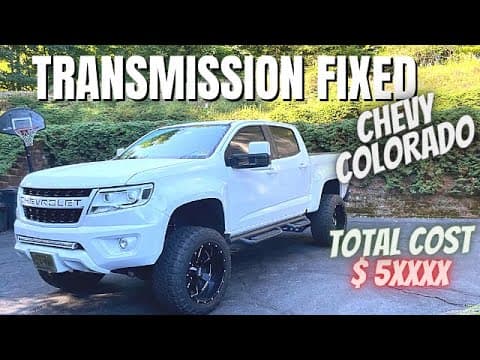 This is how much cost to fix a Chevy Colorado transmission Shudder... Will a Dealership fix it?