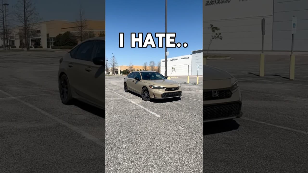 3 Things I HATE about my Honda Civic Hybrid.. #honda #civic #hondacivic #carismodesign #lasfit