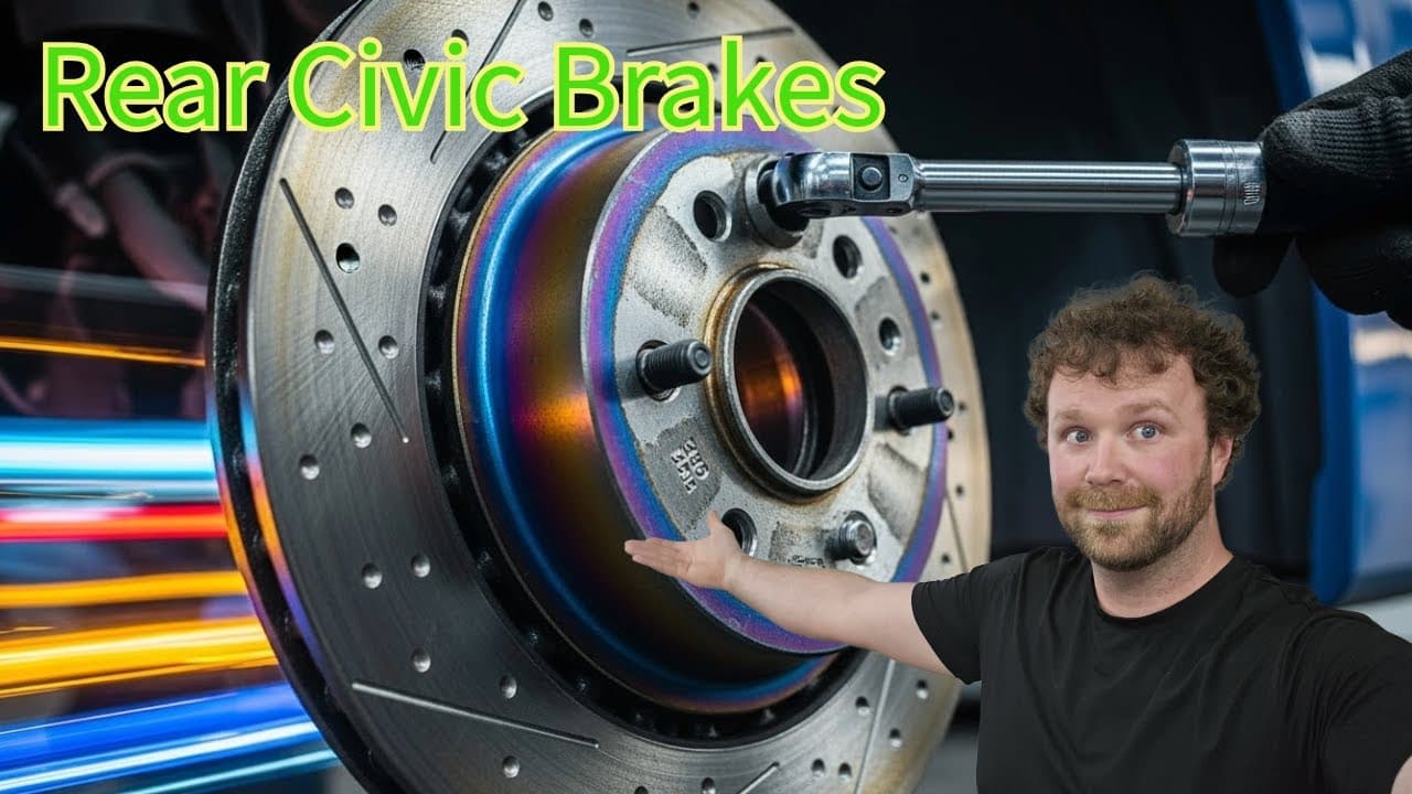 Speedrun: Rear Brake Pad & Rotor Replacement – 2022 Honda Civic (EPB Calipers)