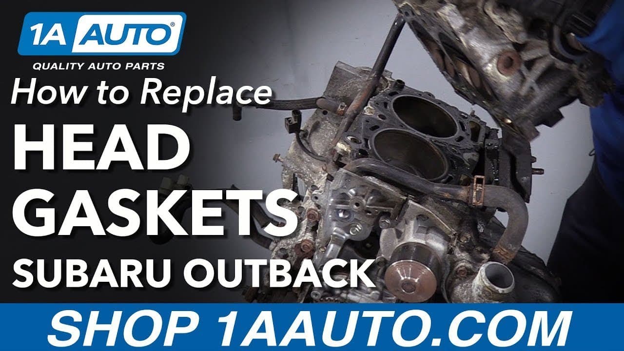 How to Replace Head Gaskets 00-09 Subaru Outback Wagon