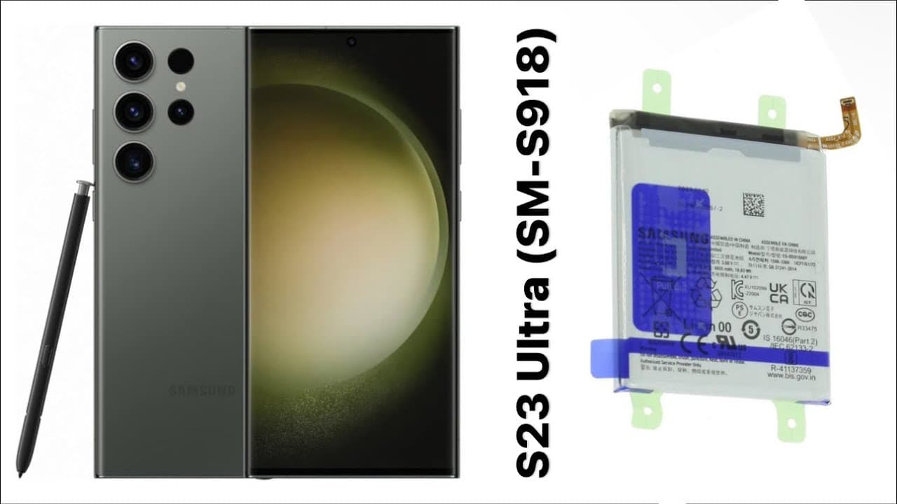 Samsung Galaxy S23 Ultra Battery Replacement (SM-S918)