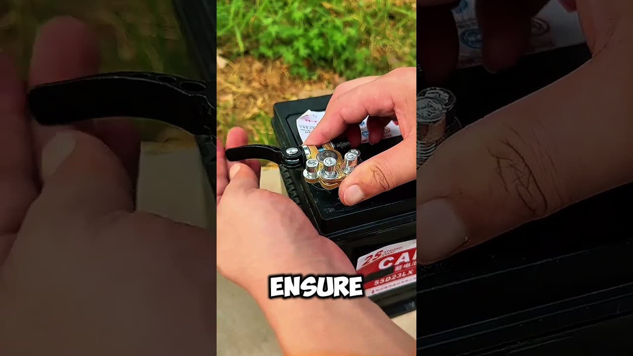 Game-Changer for Car Owners: Quick-Release Battery Terminals!