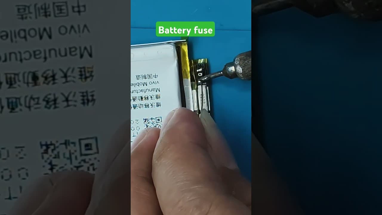 Battery Fuse Jump #cellphonerepair #redminote7profrpbypass #googlebypass #tech #repair