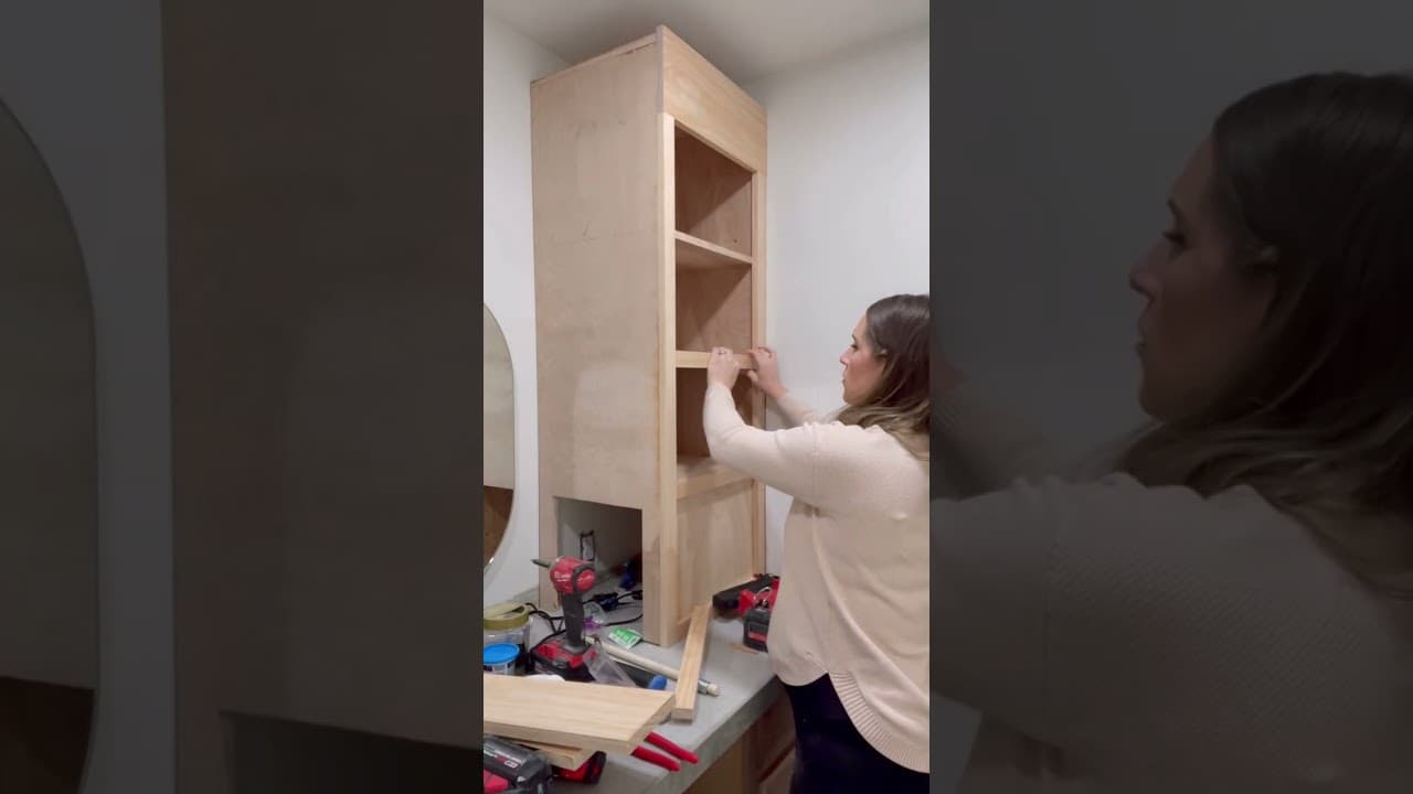 Bathroom Cabinet Storage