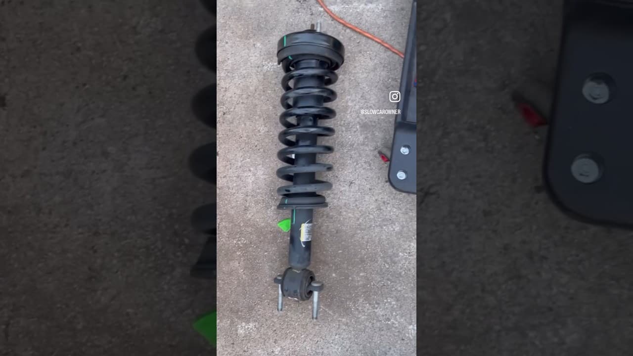 2018 ford f150 front strut install (EASY) #automobile #shortsfeed #mechanic #shortsvideo #ford #car
