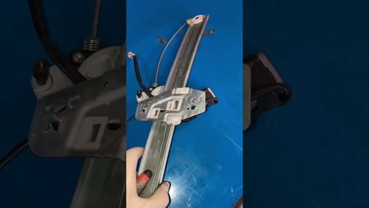 Repairing a broken window regulator. Temporary fix? 04 pilot