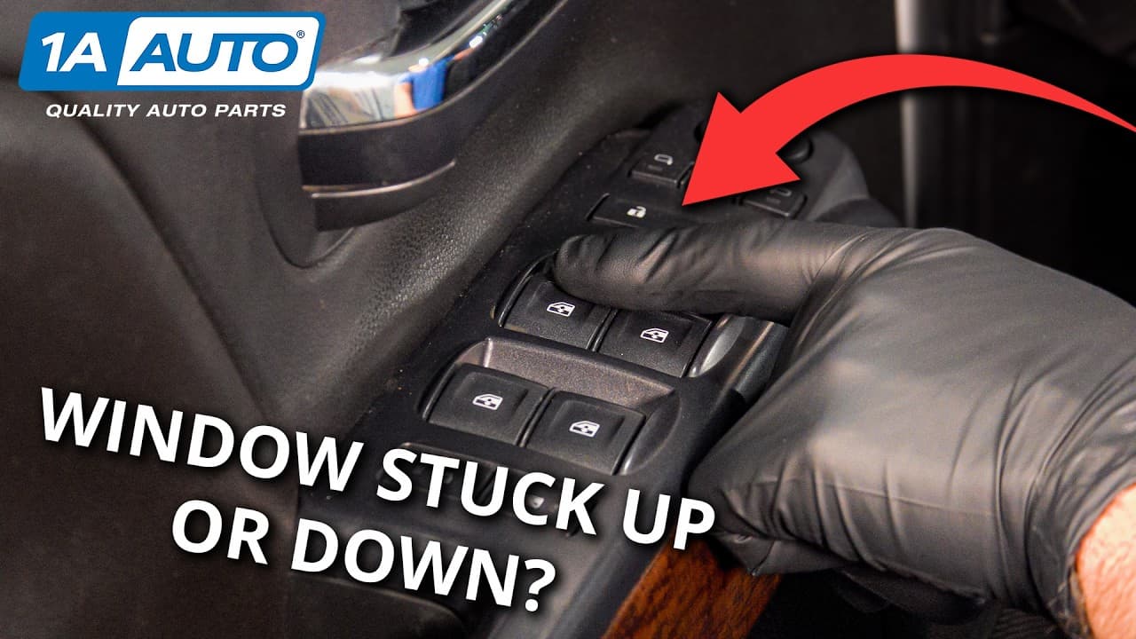 Window Stuck up or Down? Our Pros Show You How Easy It Is to Repair it Yourself on Any Car or Truck