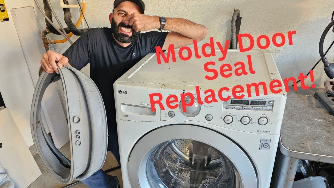 Replacing A Moldy/Leaky Door Gasket On A LG Washer
