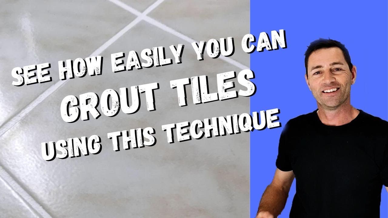 Easy way to re-grout shower tiles - Inspire DIY Kent Thomas