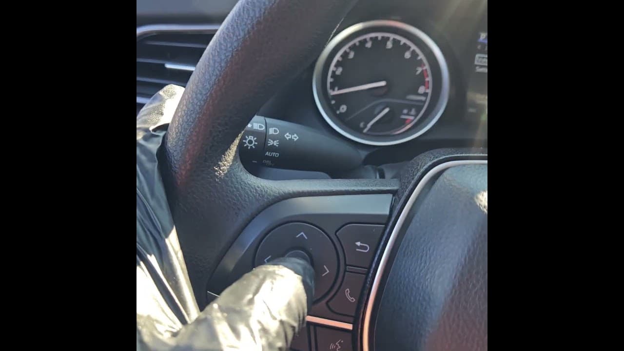 2023 Toyota Camry Maintenance Required Reset Tutorial