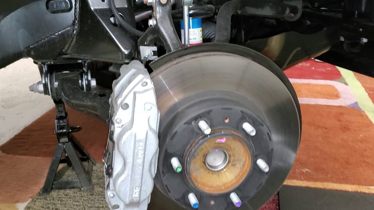 2016, 2017, 2018, 2019, 2020 & 2021 Toyota Tacoma Truck - Front Brake Rotor & Pads - Inspect At 30K