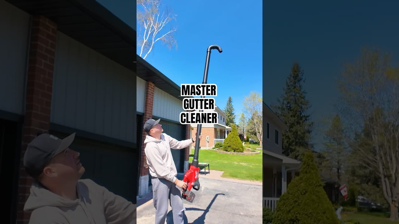 Easily Clean Gutters #tools #home