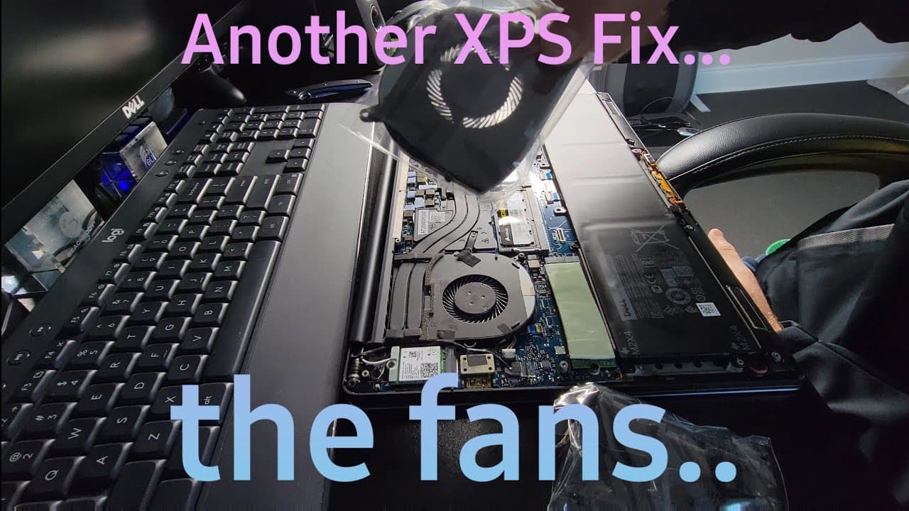 Dell XPS Laptop Fan replacement