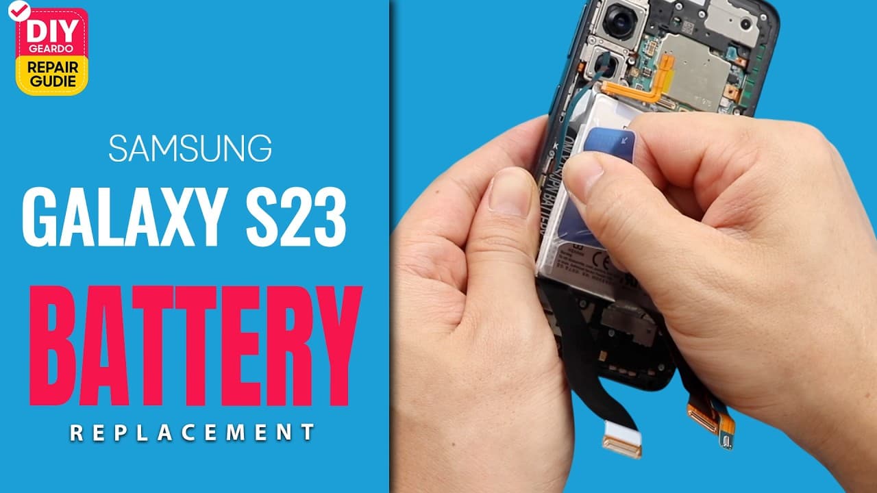 Samsung Galaxy S23 Battery Replacement | Fix Battery Drain issues