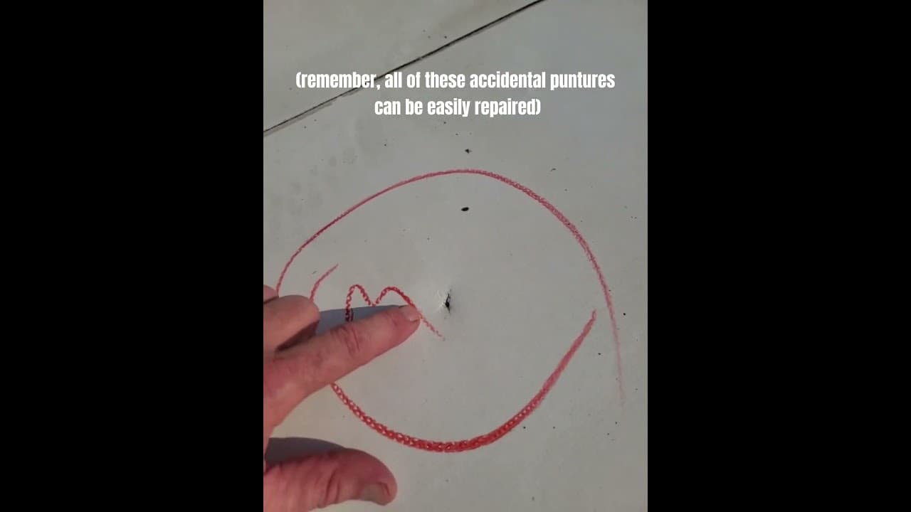 Can you repair a TPO Membrane Roof? #rooferlife #moneysavingideas #roofinglife #moneysavingtips