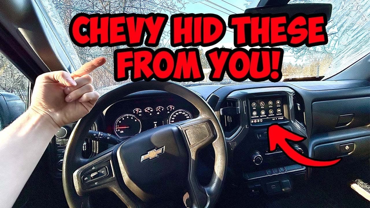 5 MORE HIDDEN Features On Your Silverado You Don't Know About! | 2019 - 2025 Chevrolet Silverado