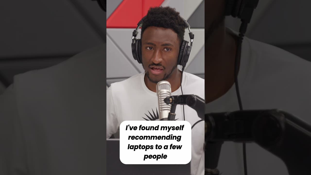 Marques still uses the Apple M1 #mkbhd #podcast #marquesbrownlee #apple