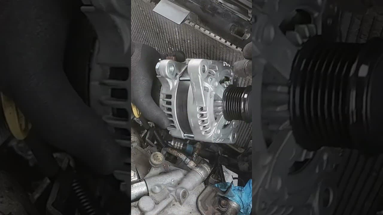 Replace Alternator Toyota Highlander #shorts #toyota #automobile #carparts