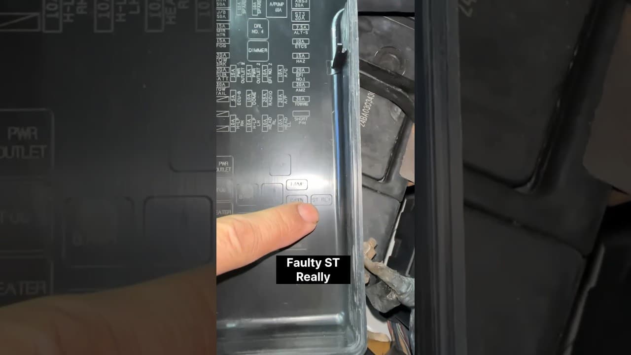Toyota No crank No Start Free Solution
