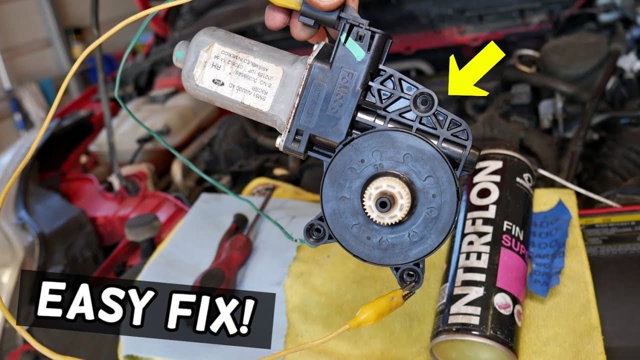 HOW TO FIX WINDOW MOTOR, CAR WINDOW DOES NOT GO UP DOWN FIX