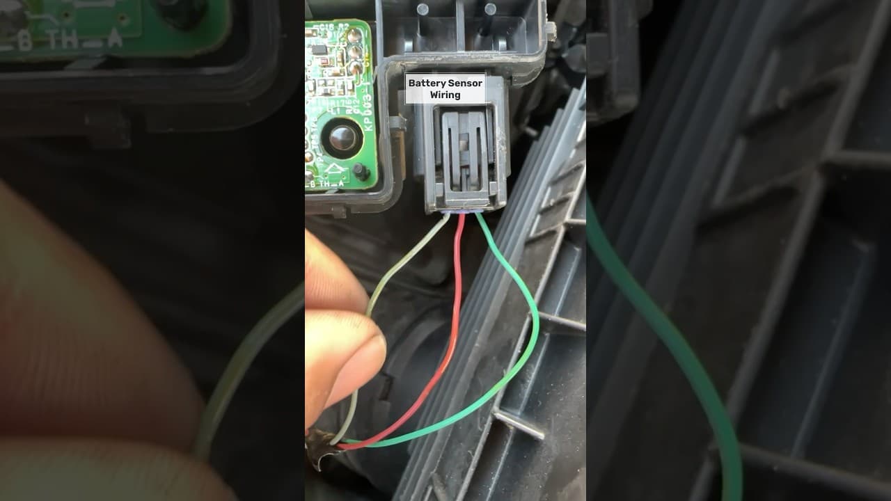 Honda Accord Battery Sensor Wiring Daigram #shortsvideo