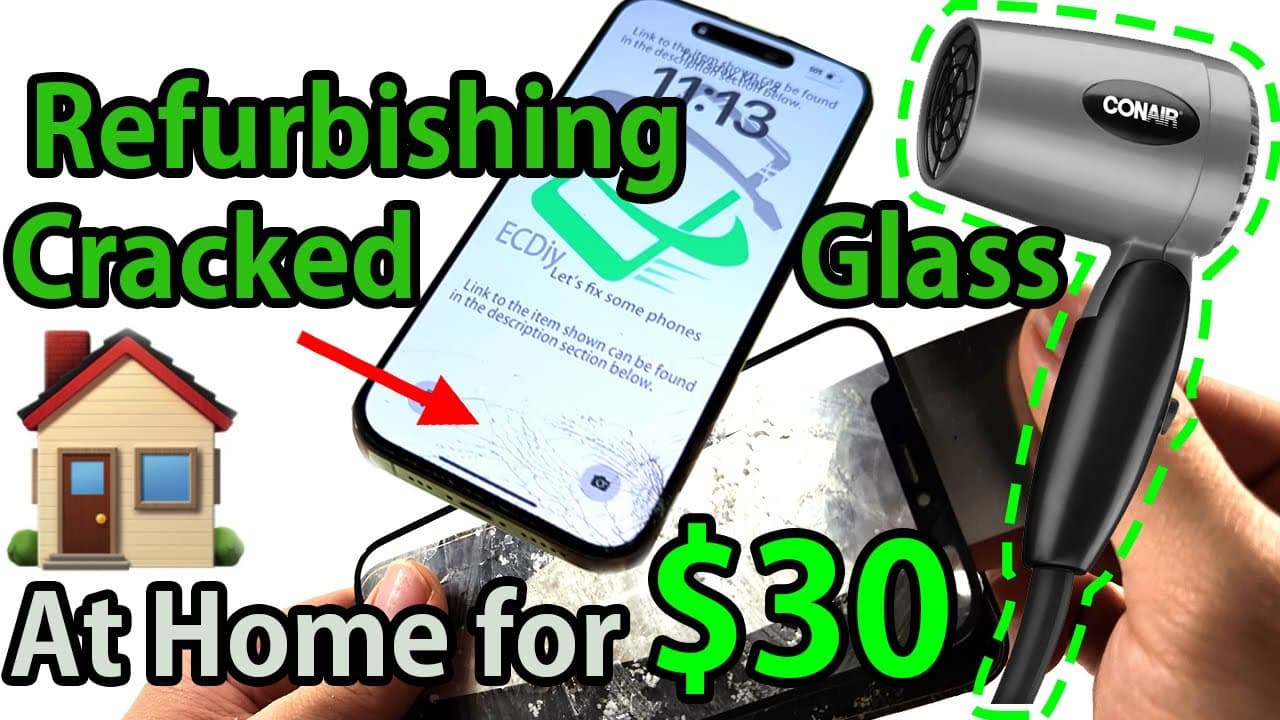 How to Repair Cracked Screen Glass Only on iPhone 17–12 Pro/Pro Max/Plus (Full DIY Guide)
