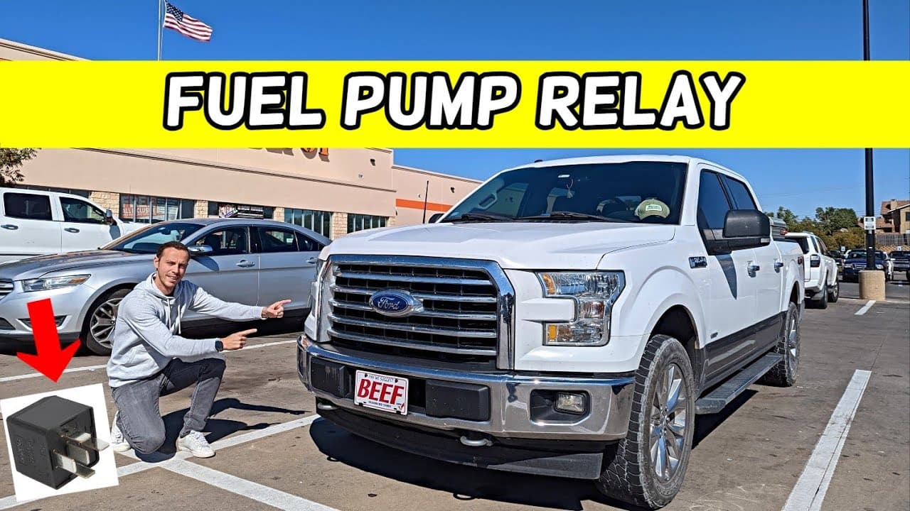 FORD F150 FUEL PUMP RELAY LOCATION REPLACEMENT F 150 NOT STARTING FUEL PUMP RELAY 2015 2016 2017