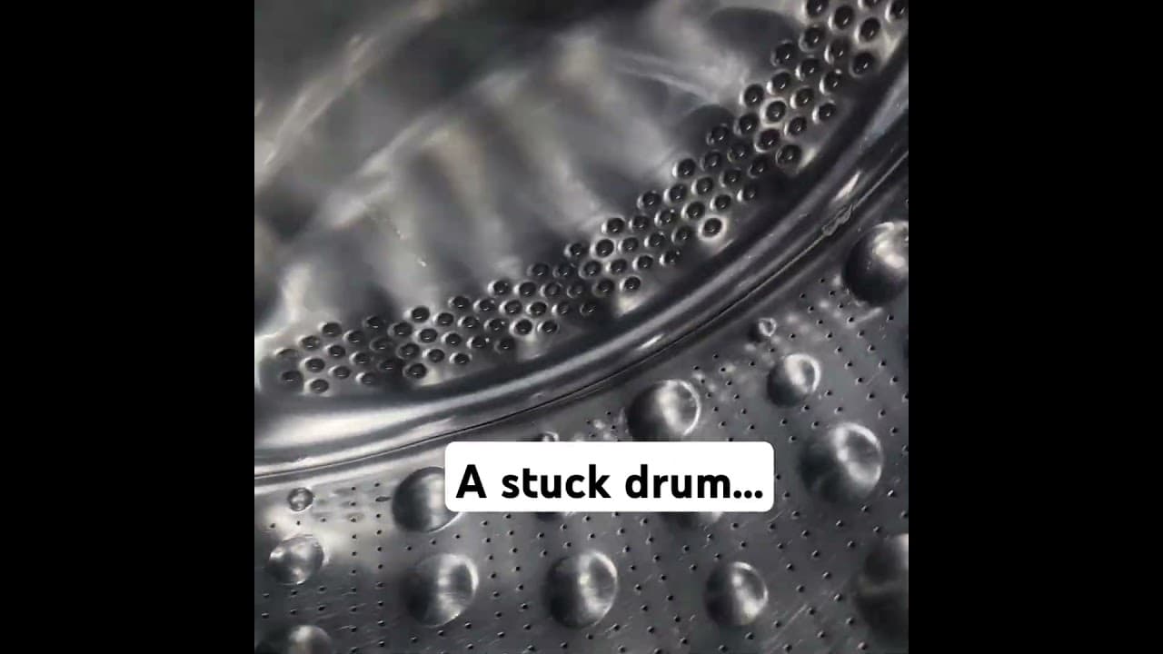 Is your machine drum stuck?Listen to this.....#subscribe #repair #washer #washingmachine