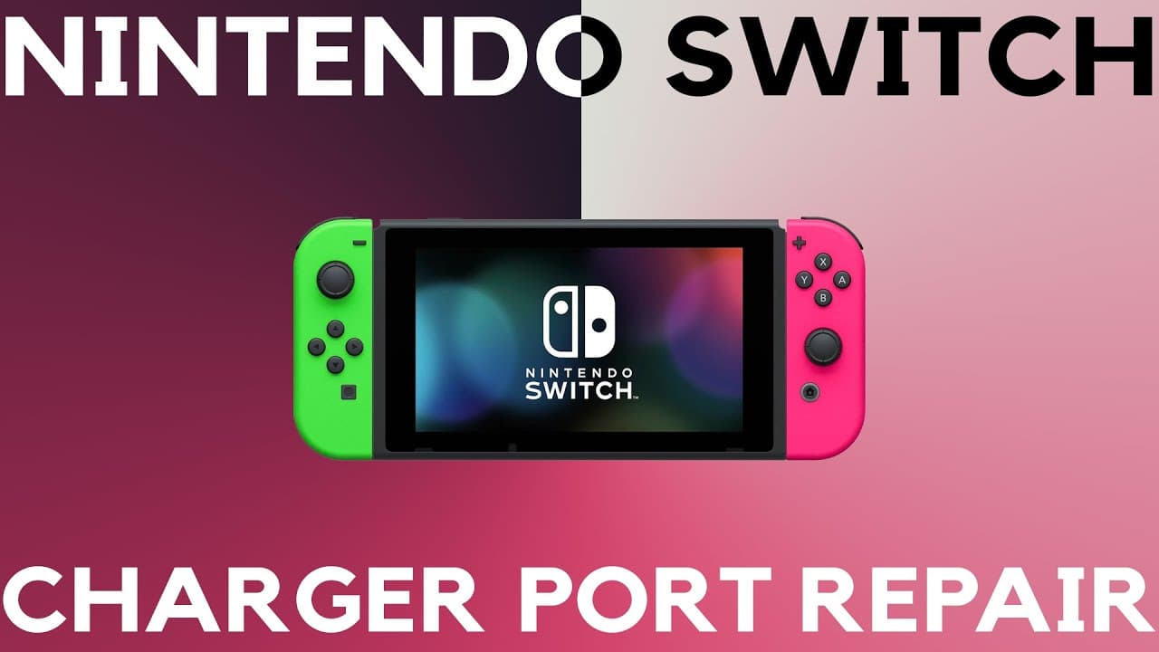 Nintendo Switch Charger Port Replacement | Repair Tutorial
