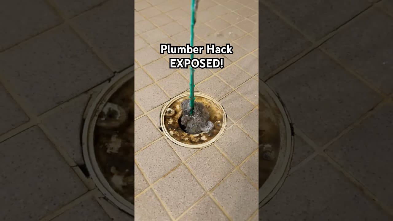 EASY SHOWER DRAIN CLEANING #cleaningproduct #deepcleaning