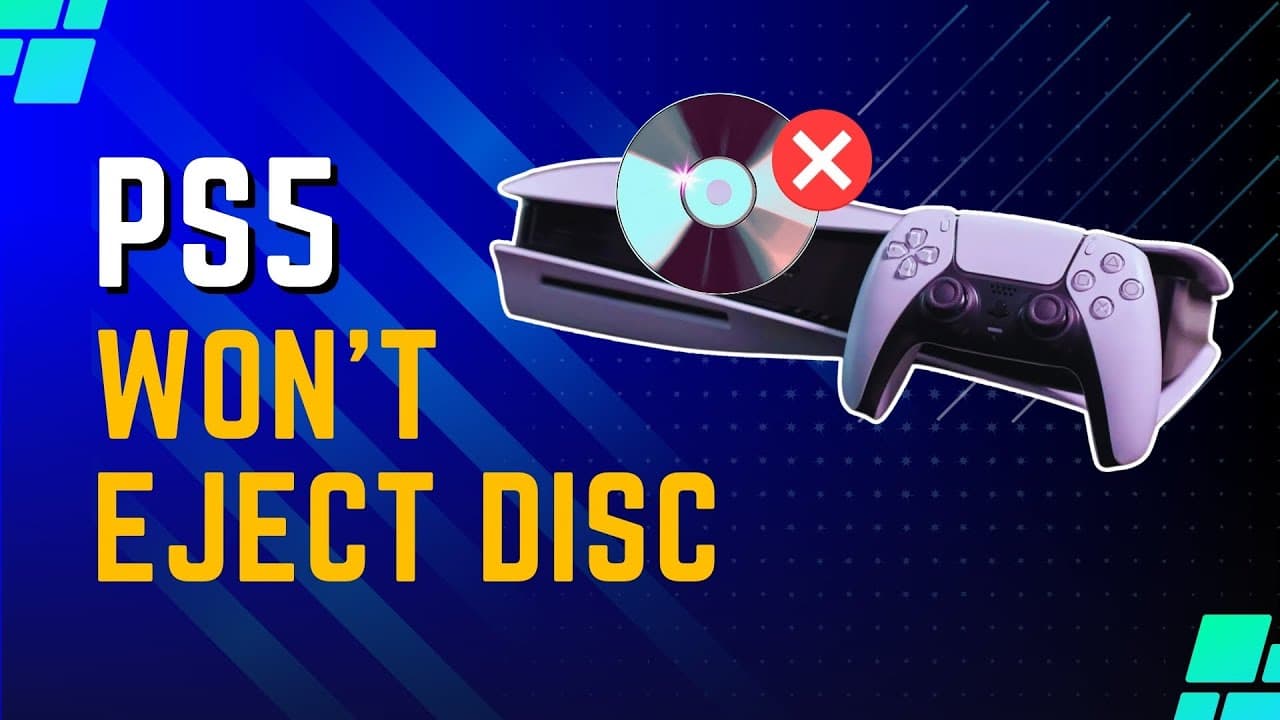 How to Fix PS5 Disc Drive Won’t Eject Disc
