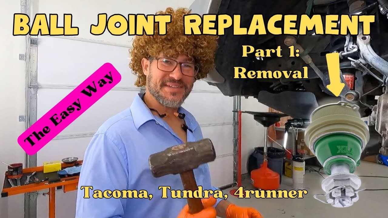 Toyota Tacoma Ball Joint Replacement (the easy way, trust me!)