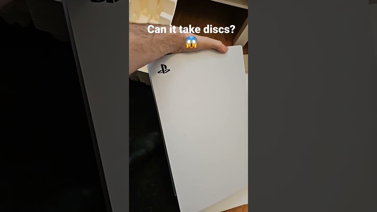 Does digital PS5 play discs? #ps5 #playstation5 #playstation #gaming