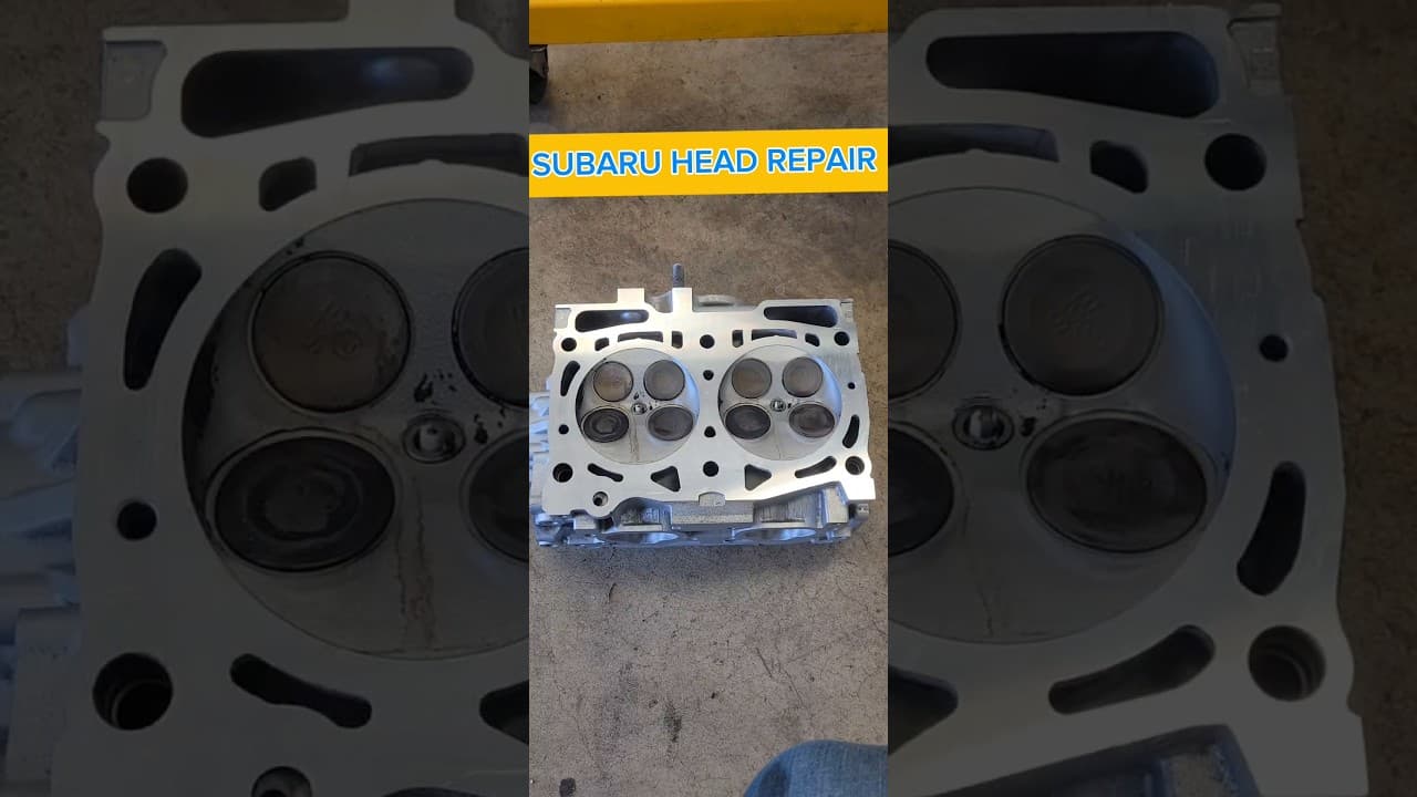 How to install a subaru head gasket  #shorts #short #automobile #mechanic #diy #fix