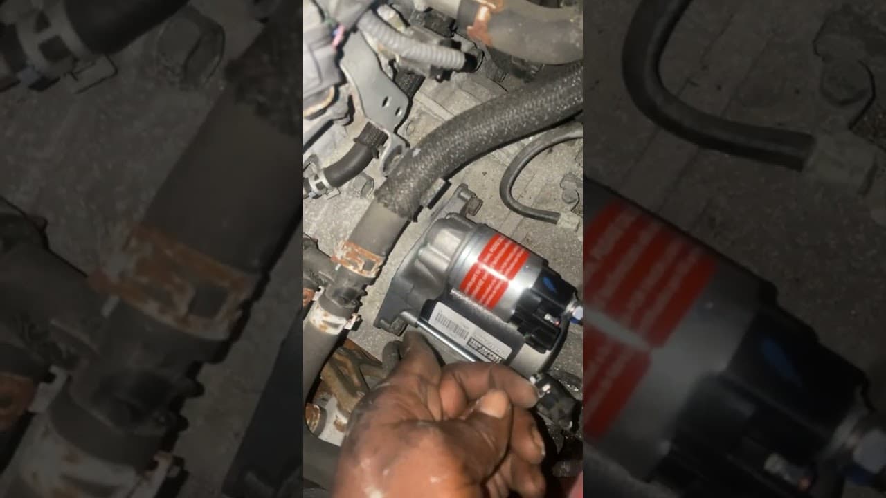 2016 Toyota Camry starter and battery replacement