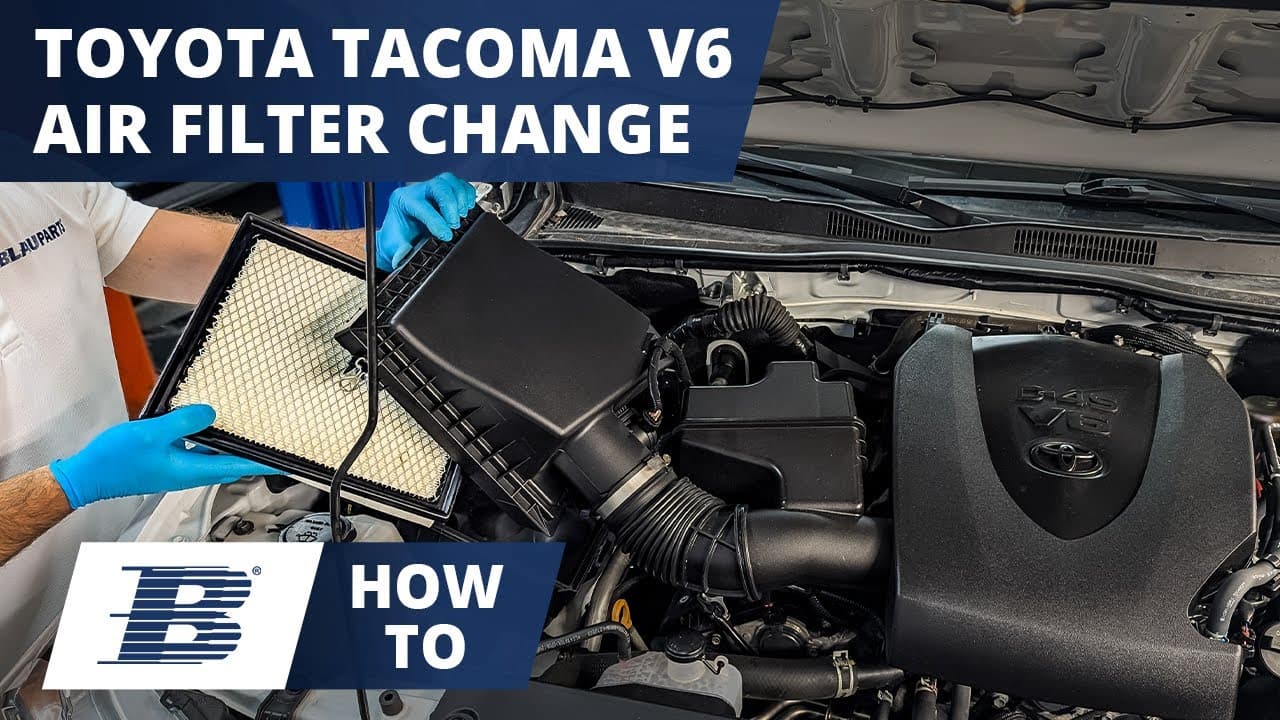 3rd Gen Toyota Tacoma Engine Air Filter Replacement (2016-2023 3.5L V6)