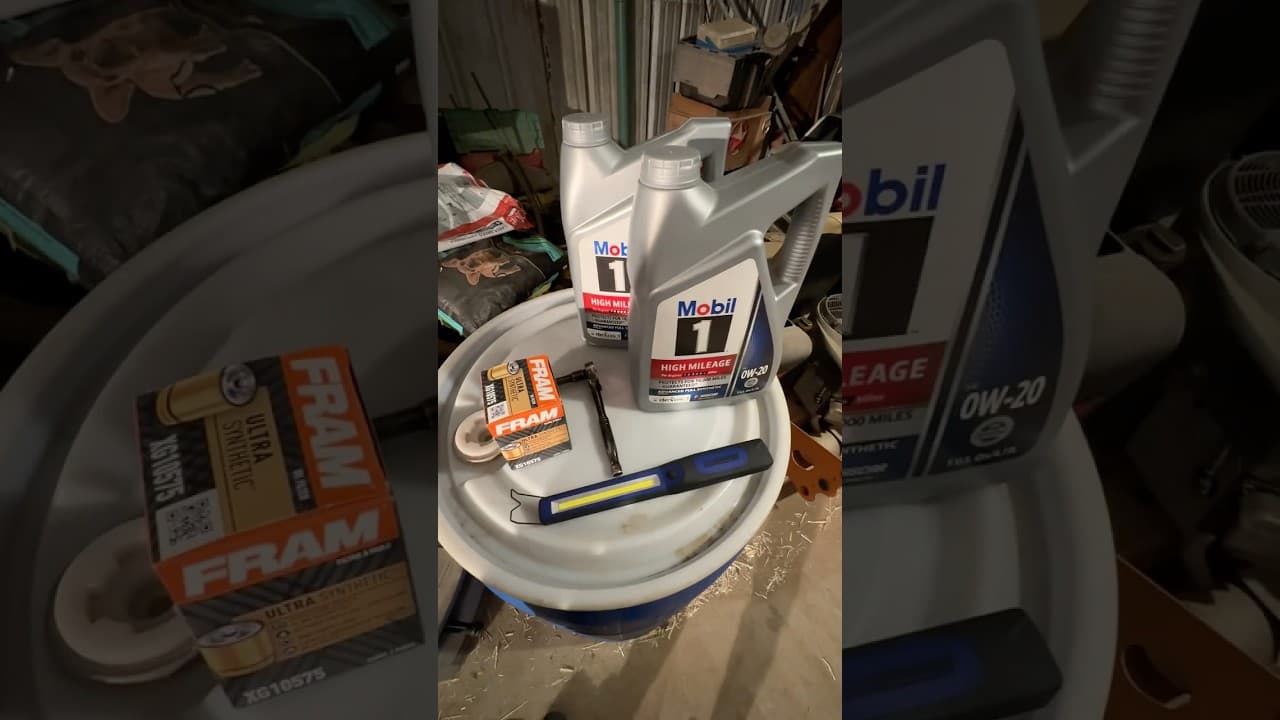 Easy Silverado Oil Change🛢️