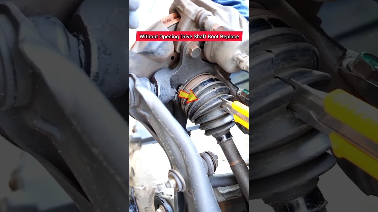 CV joint Boot Replace #CarHacks#DIYMechanic#CarMaintenanc#FixltYourself#CarRepair#AutoRepair