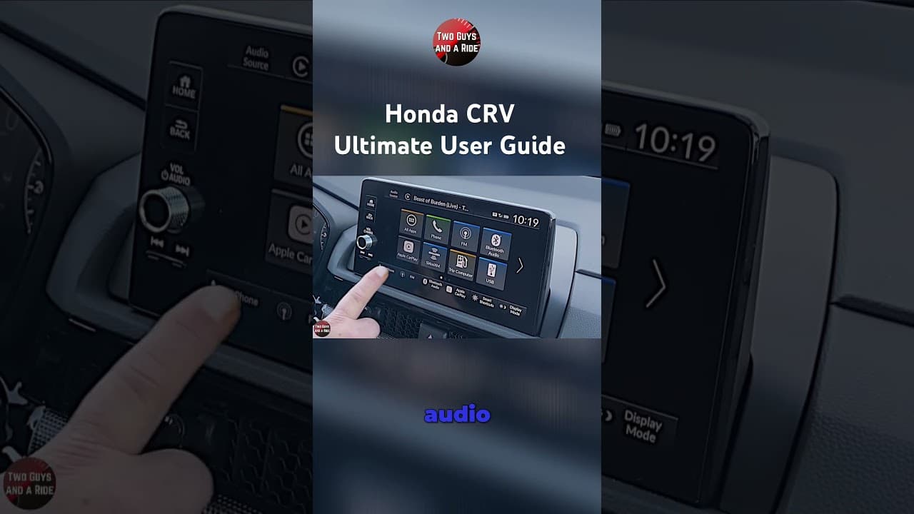 Honda CRV - Ultimate User Guide