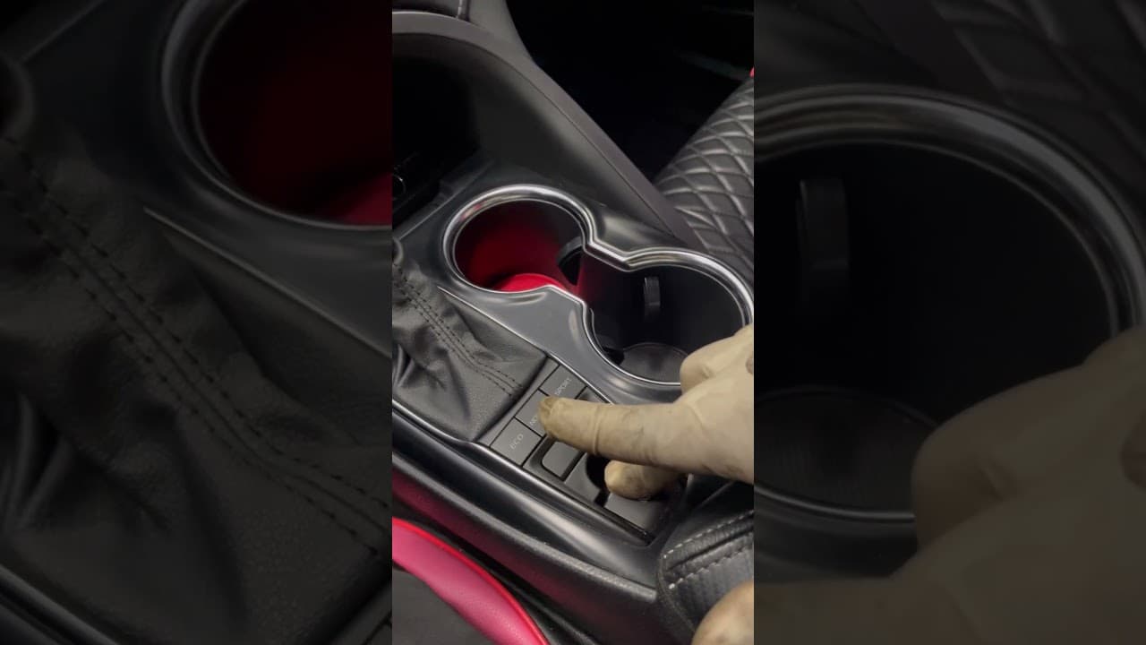 2020 Toyota Camry rear brake maintenance mode