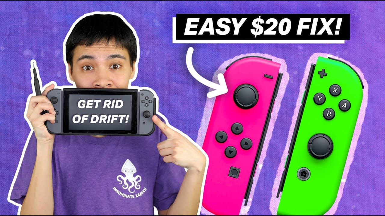 How To Fix Joy-Con Drift and Calibrate Nintendo Switch Controllers