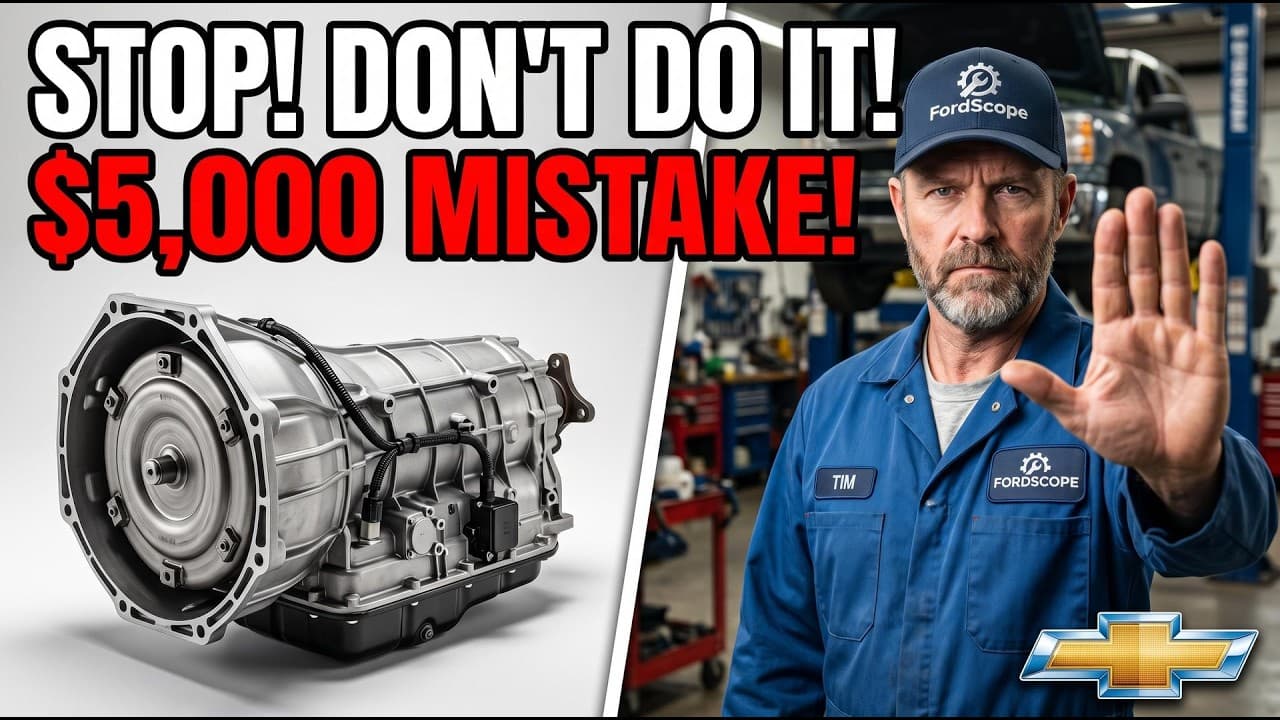 NEVER Change Your Silverado Transmission Fluid Until You See This (The $5,000 Mistake)