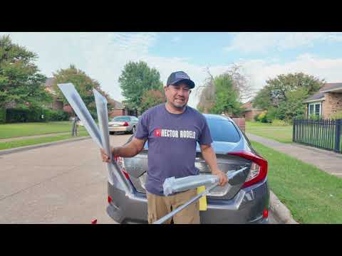CAMBIO DE MOLDURAS EN VENTANAS EN HONDA CIVIC DEL 2016 AL 2021