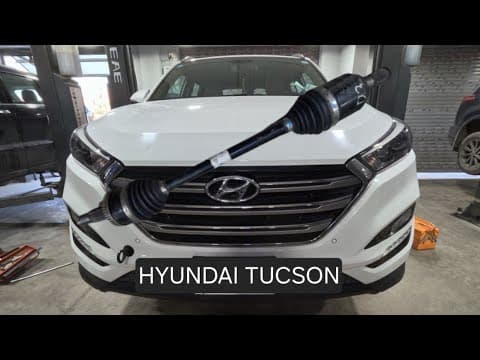CV axle replacement ... hyundai tucson 2016-2021 #suspensionsystem #tucson