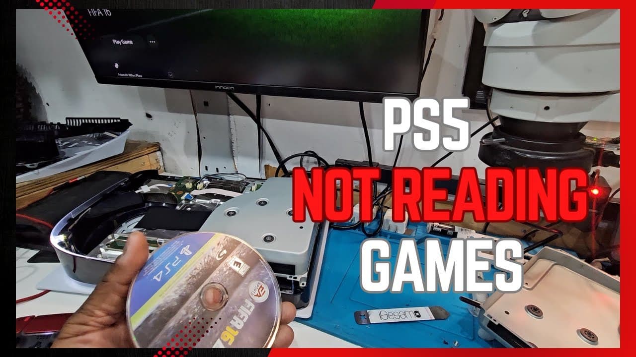 Playstation 5 Not Reading Games