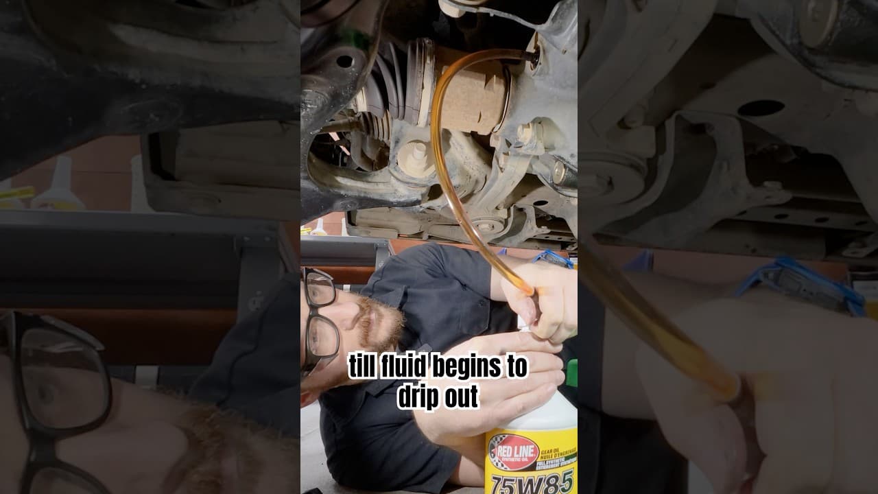 Toyota Front Diff Service is EASY! #toyotatacoma