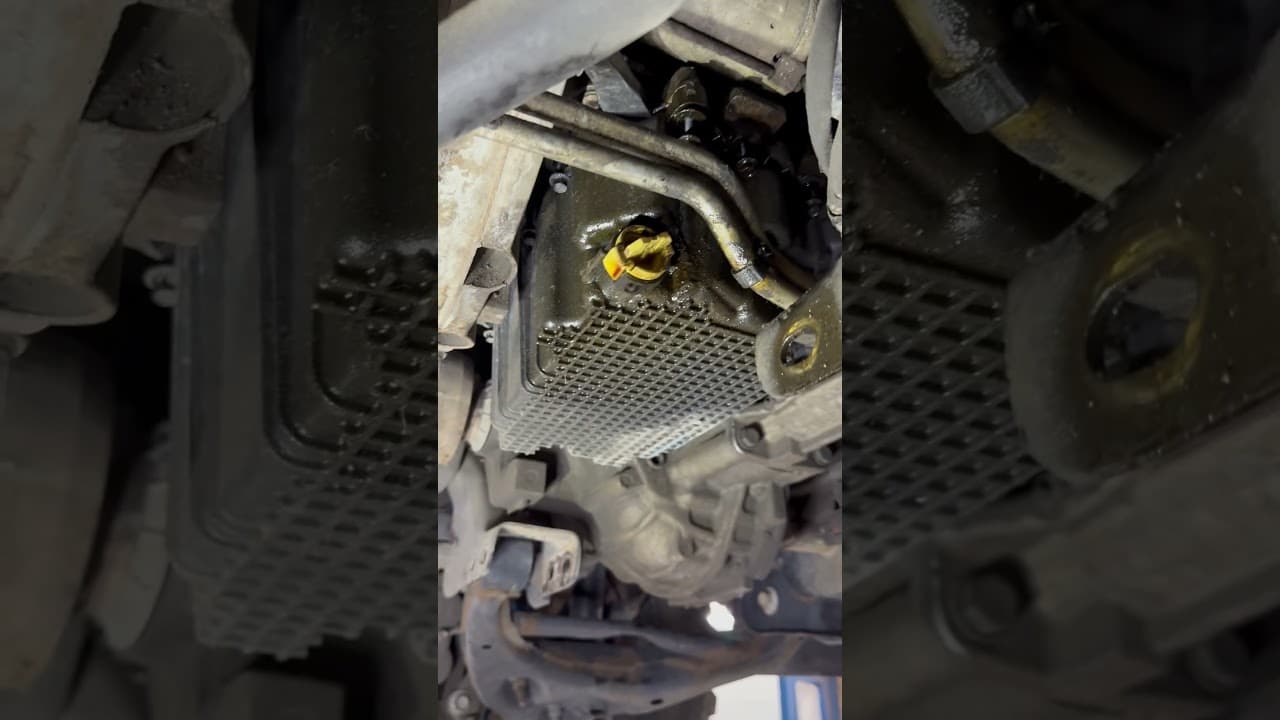 2017-2018 F150 Oil pan #automobile #ford #f150 #truck #leak #asmrsounds #asmr #asmrvideos #diy