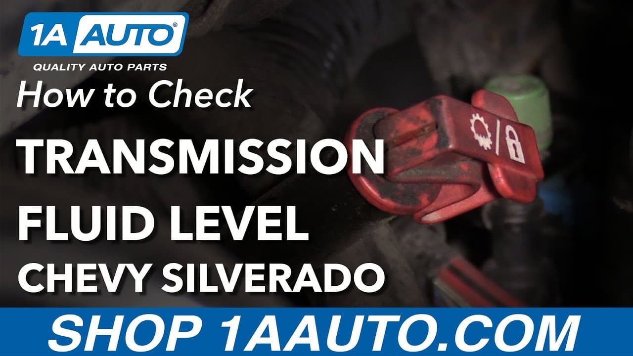 How to Check Transmission Fluid Level 07-13 Chevy Silverado