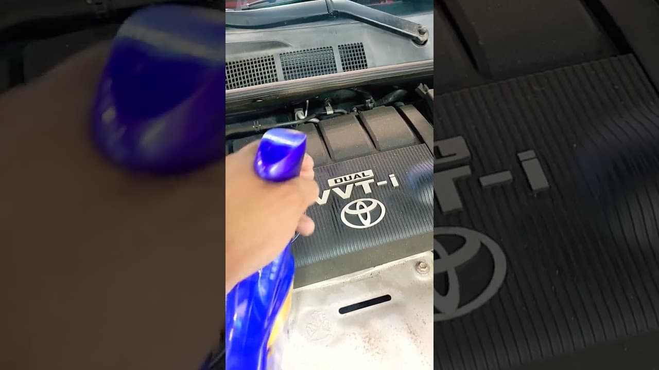 how to check for an ac leak. #Toyota #trd #shorts