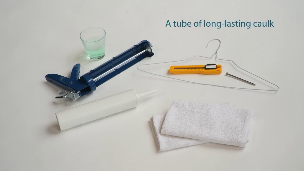 How to caulk windows inside your home